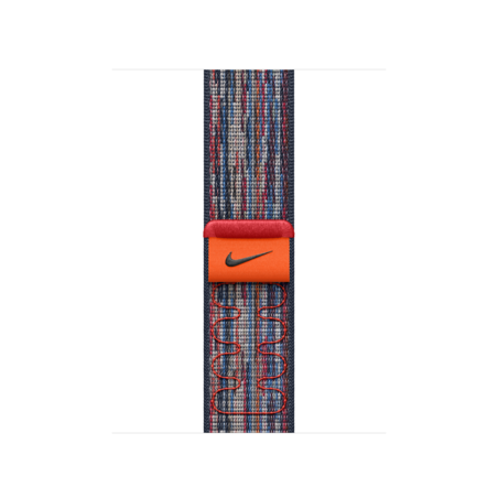 Sie sehen das Produktbild 01 von 40 mm Nike Sport Loop Blau/Rot 40 mm Nike Sport Loop Blau/Rot