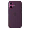 Sie sehen das Produktbild 03 von iPhone 16 Silikon Case mit MagSafe – Pflaume iPhone 16 Silikon Case mit MagSafe – Pflaume