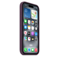 Sie sehen das Produktbild 05 von iPhone 16 Silikon Case mit MagSafe – Pflaume iPhone 16 Silikon Case mit MagSafe – Pflaume