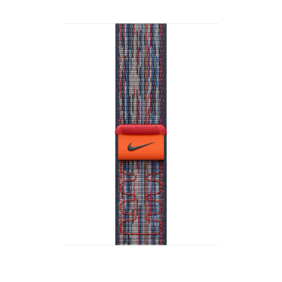 46 mm Nike Sport Loop Blau/Rot