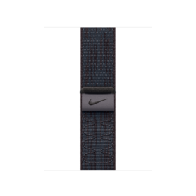 42 mm Nike Sport Loop Schwarz/Blau