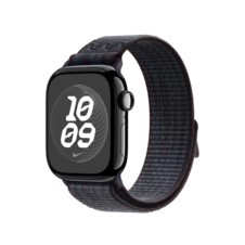 42 mm Nike Sport Loop Schwarz/Blau