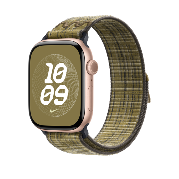 46 mm Nike Sport Loop Grün/Grau