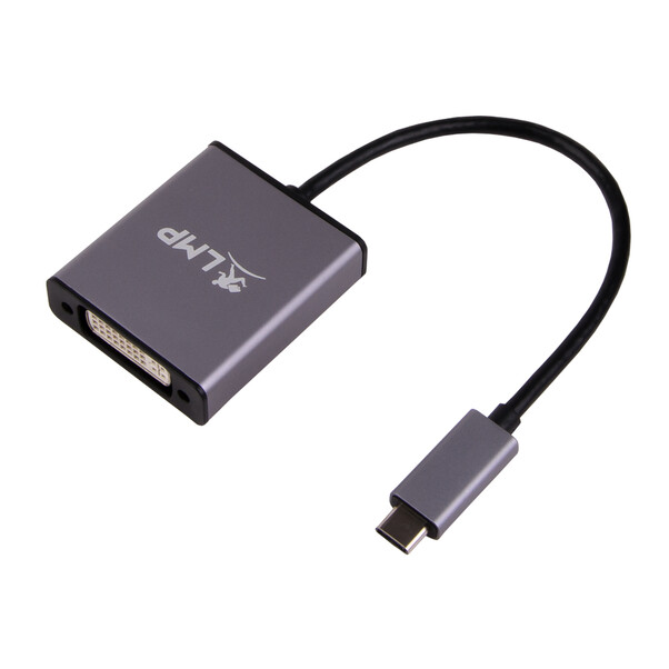 Sie sehen das Produktbild 03 von LMP USB-C zu DVI Adapter, space grau LMP USB-C zu DVI Adapter, space grau