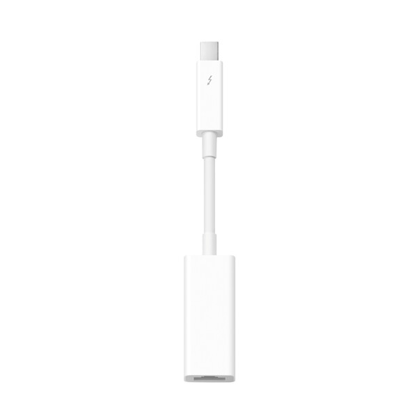 Sie sehen das Produktbild 01 von Apple Thunderbolt auf Gigabit Ethernet Adapter Apple Thunderbolt auf Gigabit Ethernet Adapter